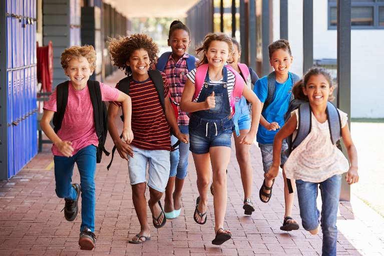 kids playing at school in bonita springs fl